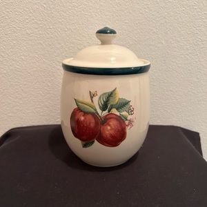 Casuals 7” Apple Canister. Excellent condition